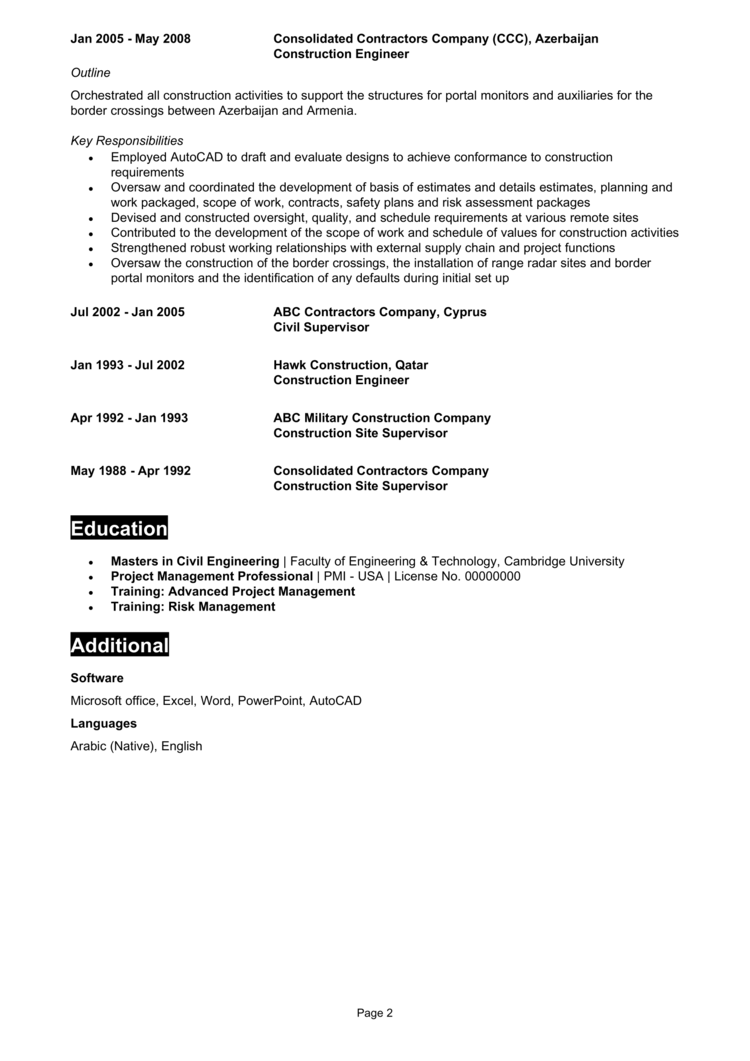 engineering personal statement cv