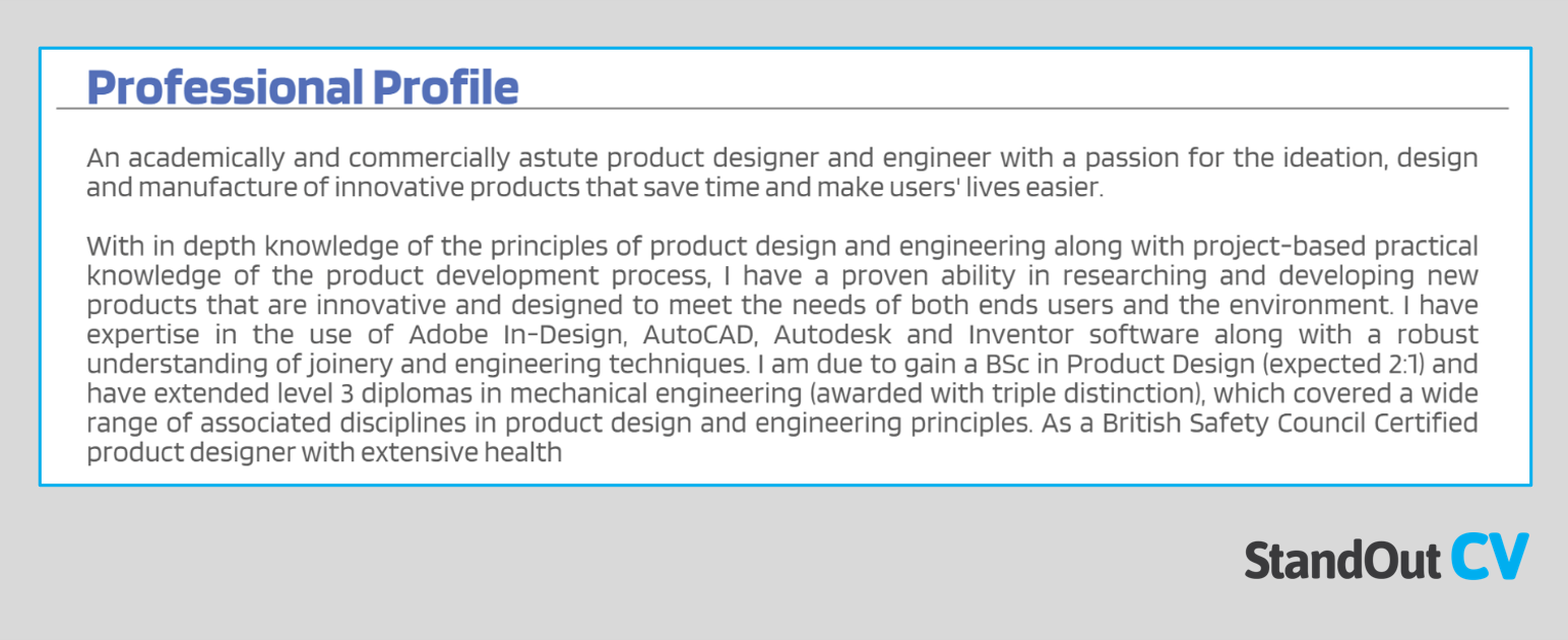 sample-personal-profile