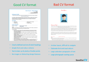 CV format