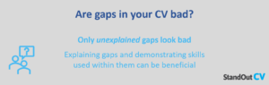 Are CV gaps bad