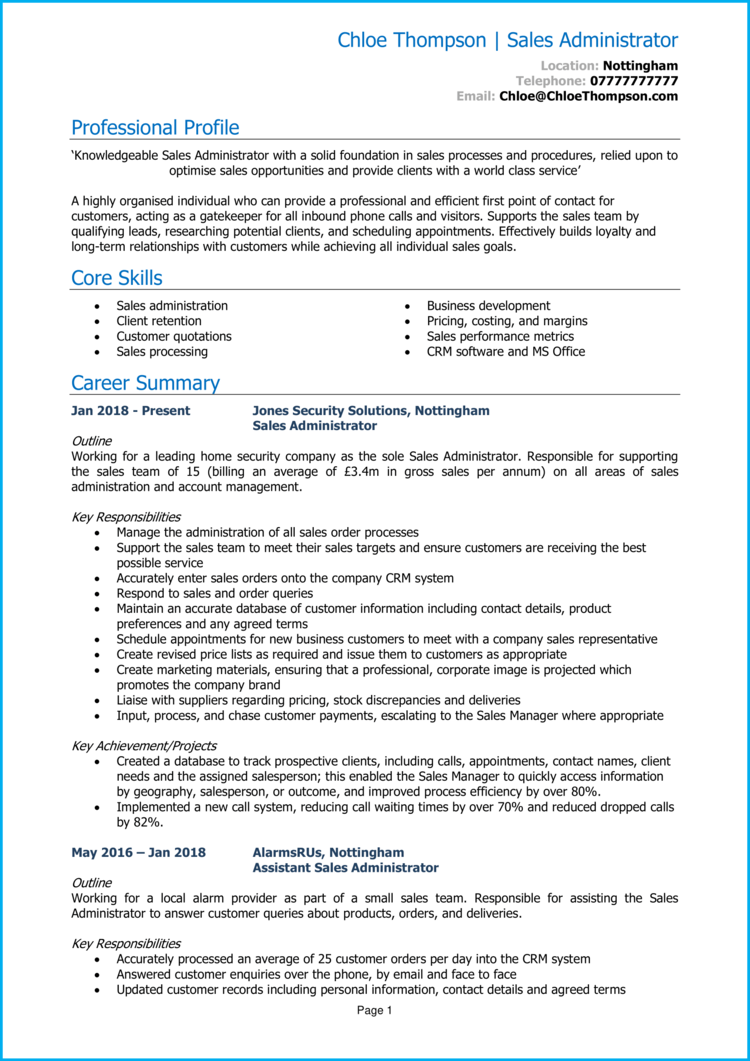 CV template PDF 1-1