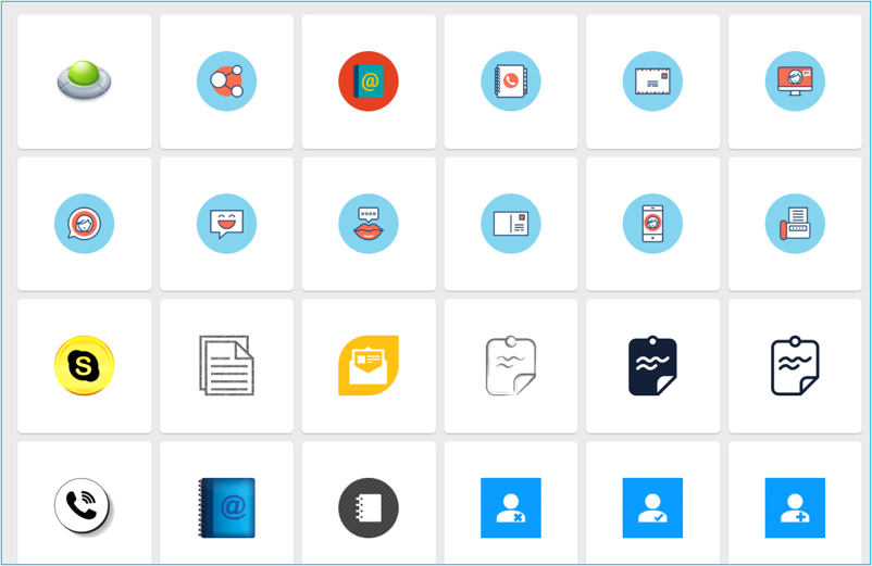 resume icons 2