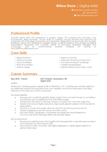 Digital Artist Resume-1