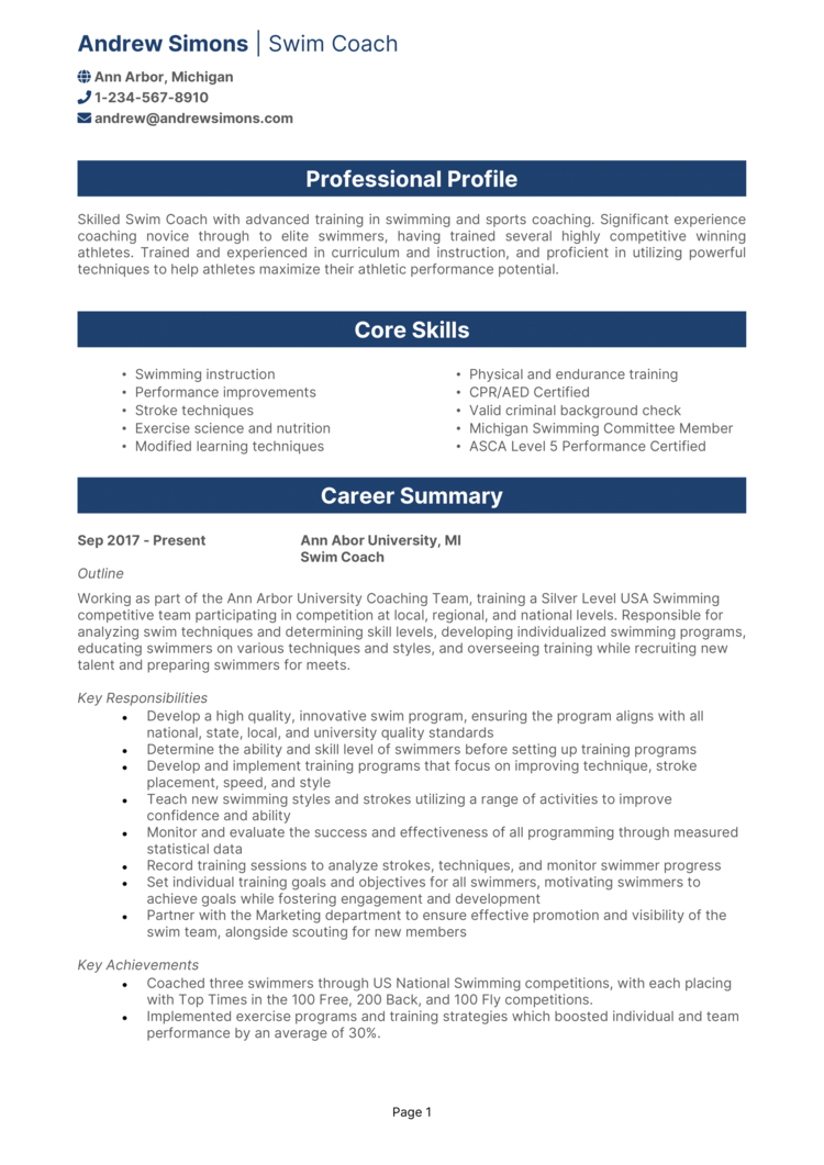 swim-coach-resume-example-guide-get-hired-quick