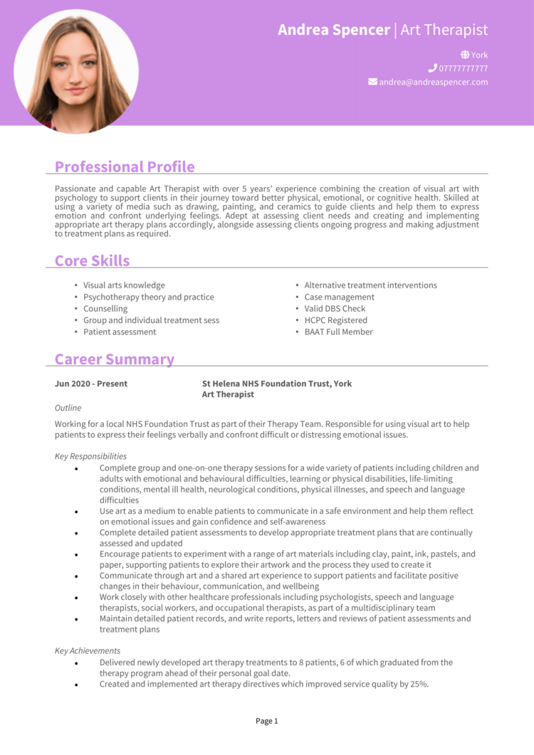 3 Attractive CV templates + examples [Attract employers]