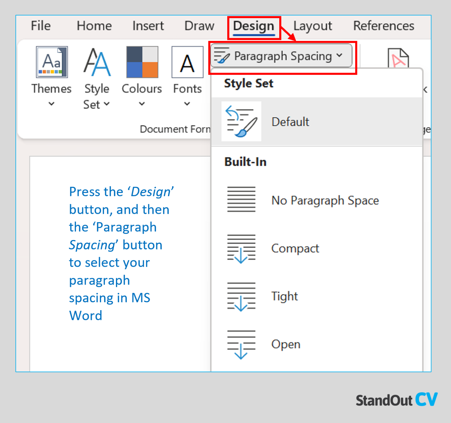 How to get your resume line spacing - Word Paragrpah Spacing 1536x1440 