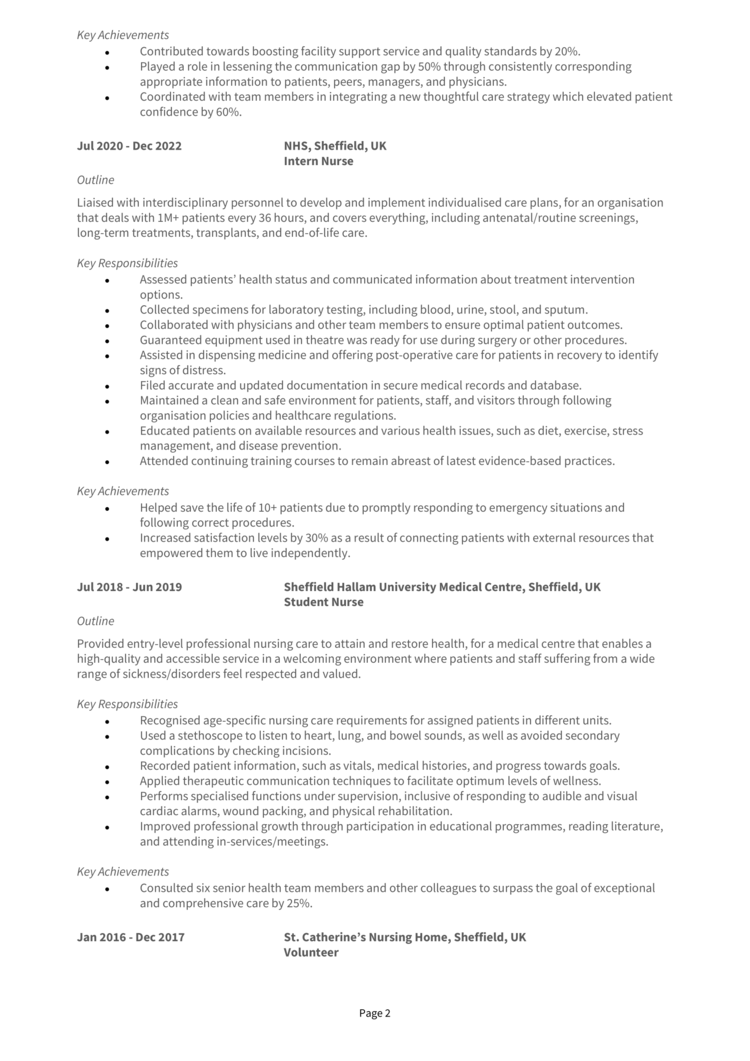 nursing personal statement for newly qualified