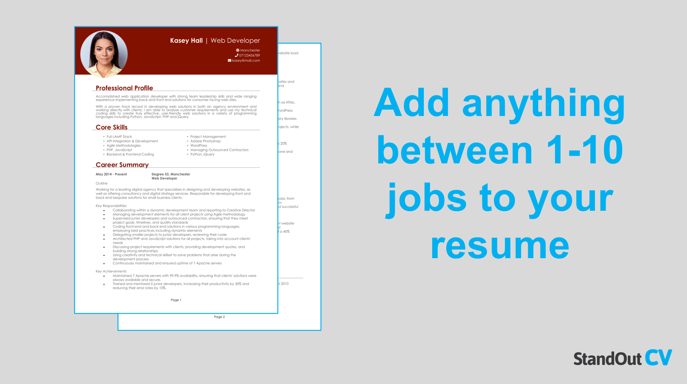 how many jobs to list on resume