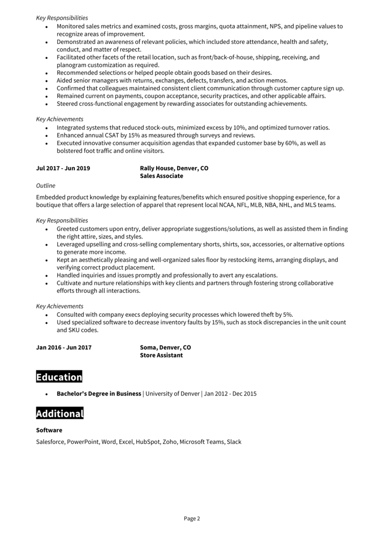 Sales Lead Resume-2