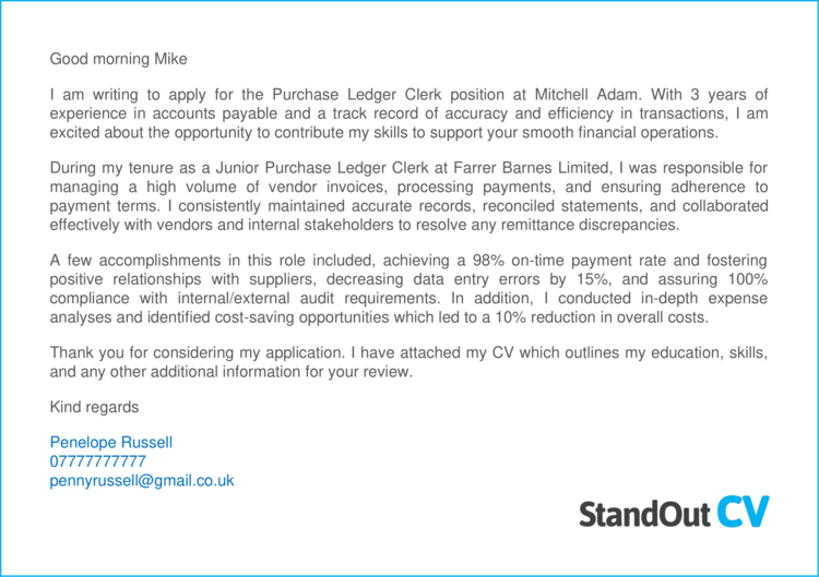 student finance england cover letter