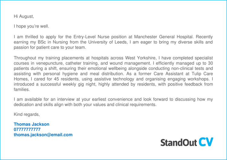 queensland health nursing cover letter