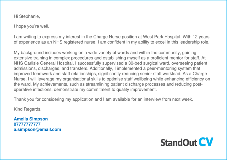 Nursing cover letter 2