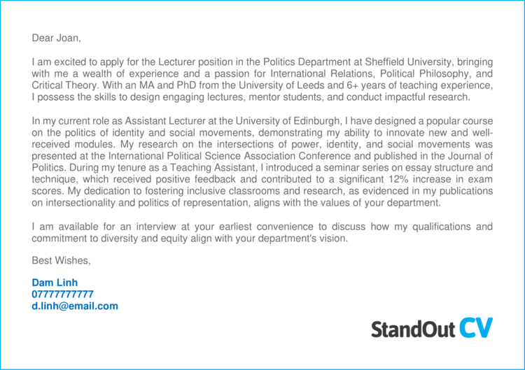 cranfield uni cover letter