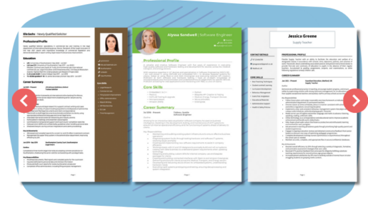 Online CV builder + CV examples, CV templates & advice